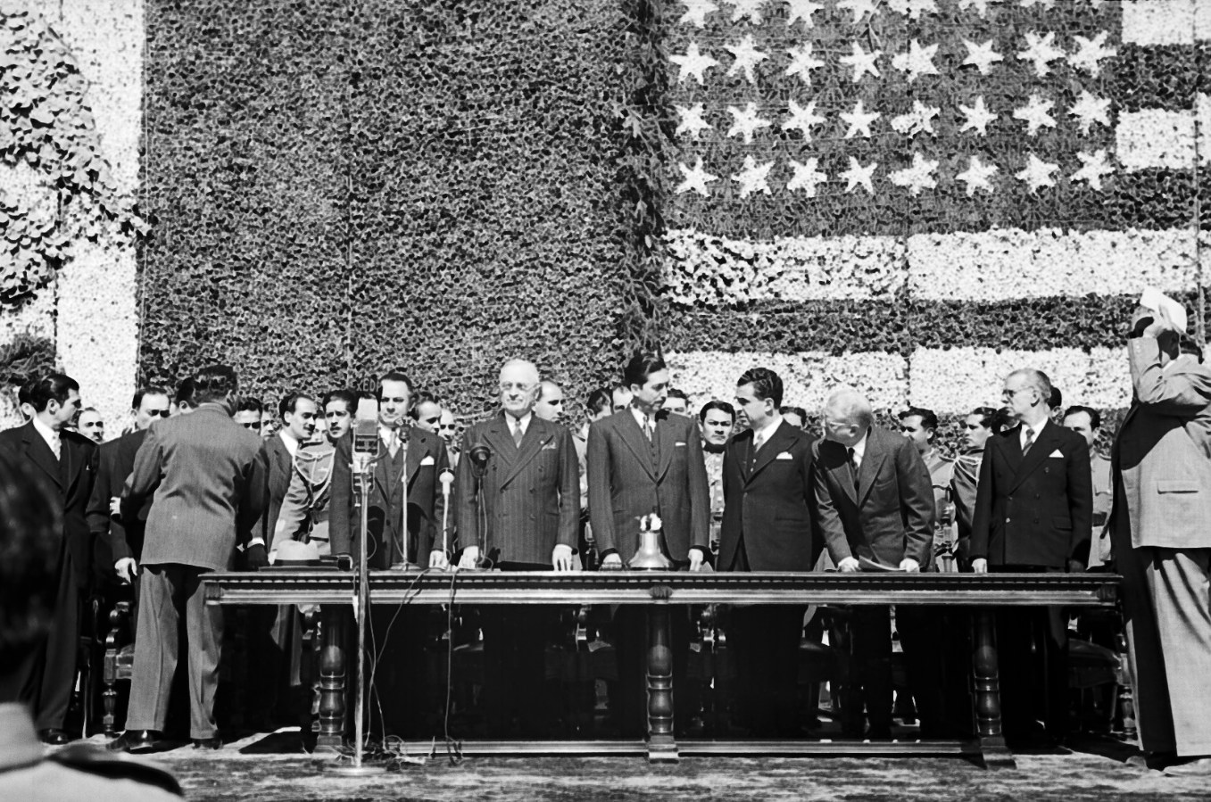 JUAN GUZMÁN, Harry S. Truman, presidente de Estados Unidos en una visita a México, México, 1946